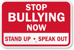 Stop Bullying Sign