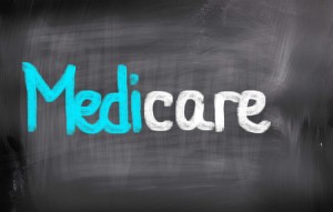 25720141 - medicare words on blackboard